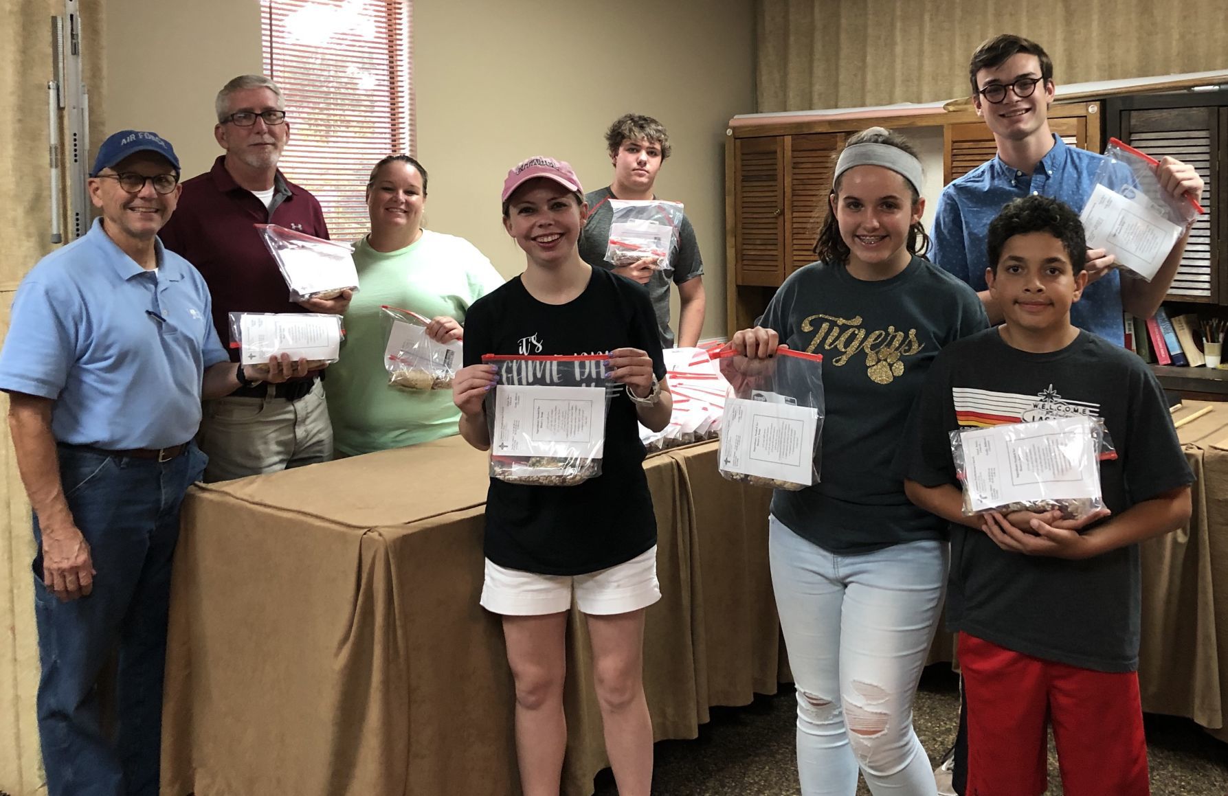 Commerce Presbyterian packs meals for local food bank